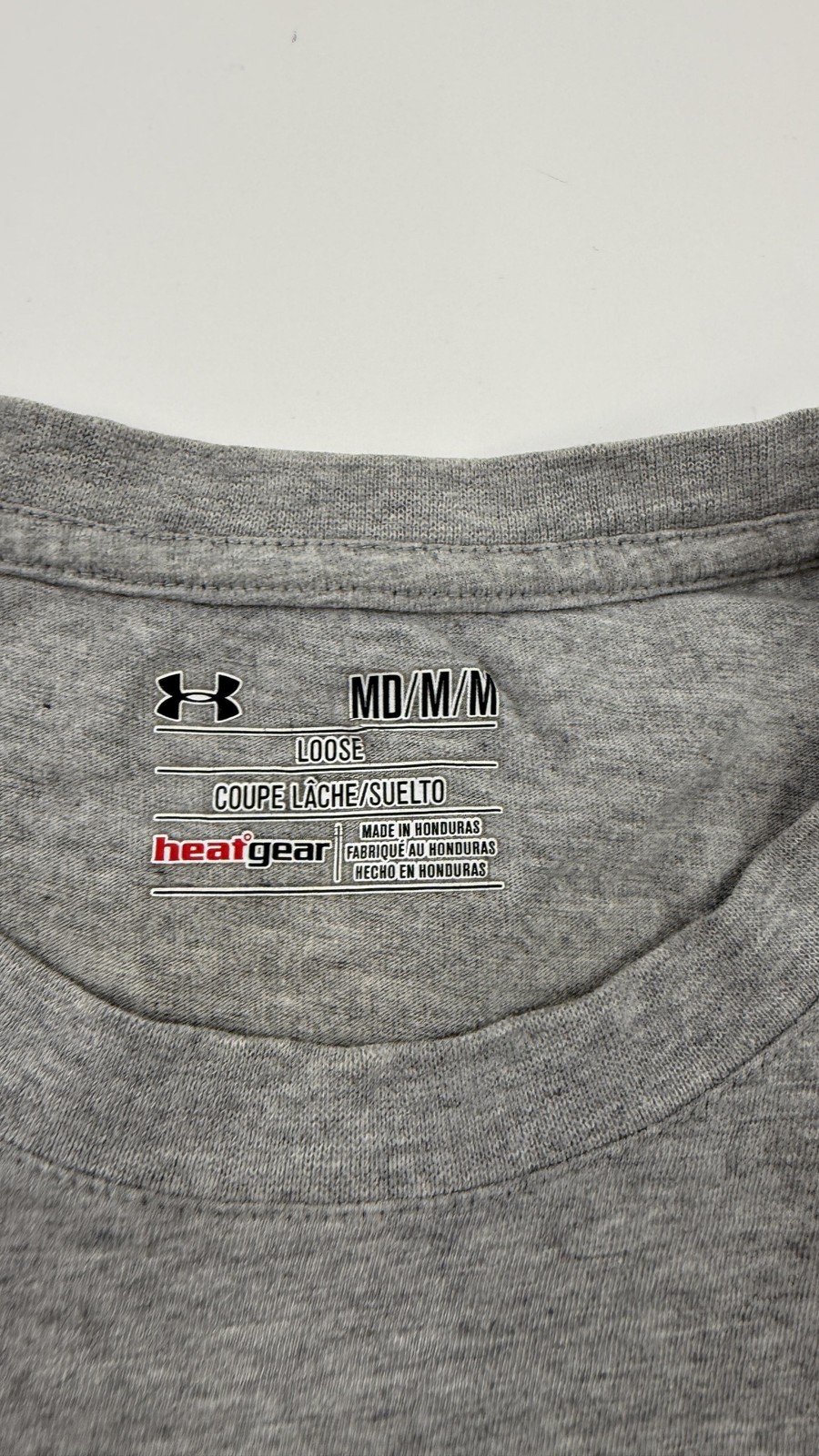 Under Armour Shirt Mens Medium Gray Deer Antler HC Graphic Tee Hunting Outdoor gallery