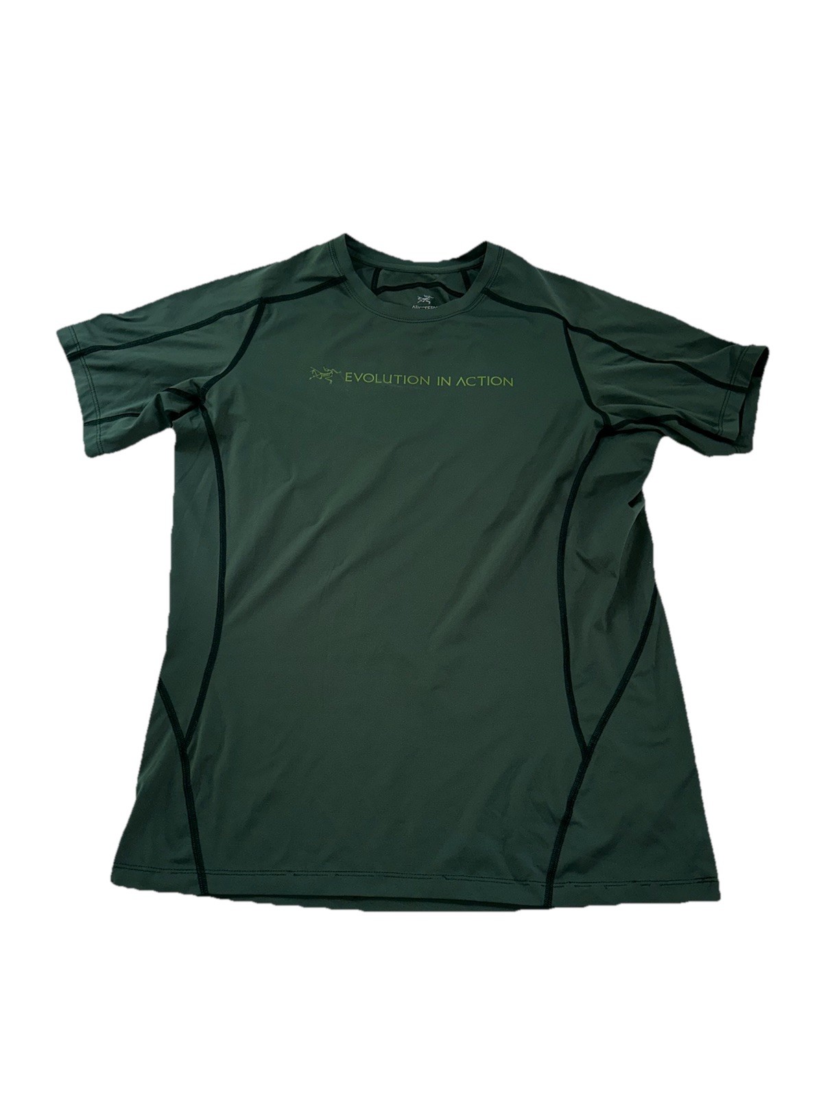 Arcteryx Men’s M Evolution In Action Green Mens T-Shirt Performance