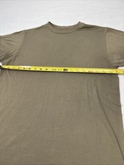 VINTAGE Skillcraft Troop Support Olive Green Snall S Army Military T-Shirt VTG