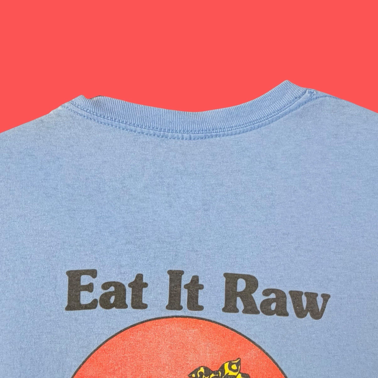 HALF SHELL RAW BAR “EAT IT RAW” … KEY WEST FL … Blue T-Shirt … Size 4XL /5XL gallery