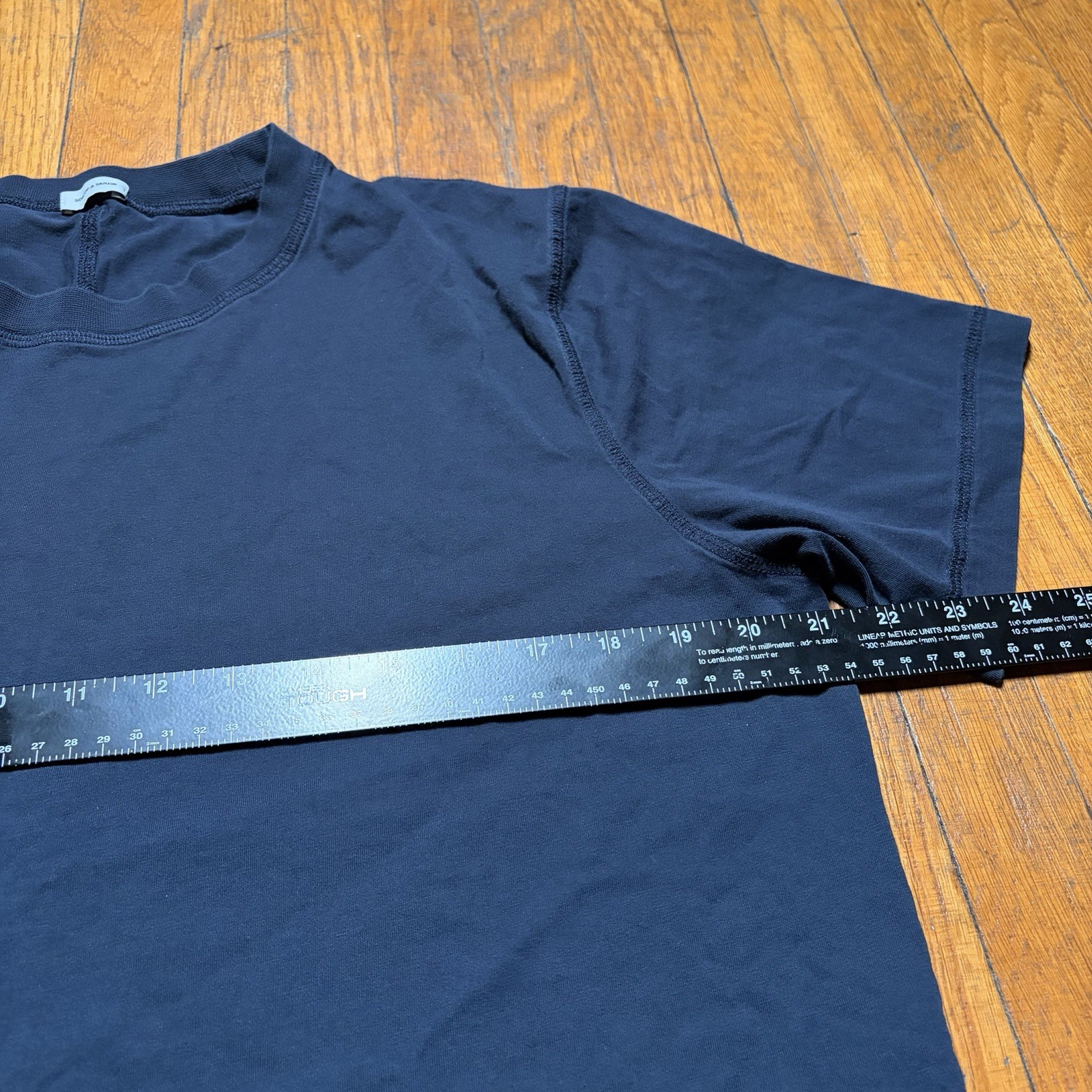 Son Of A Tailor 100% Supima Cotton T-Shirt Mens Size L Navy Blue Basic Essential gallery