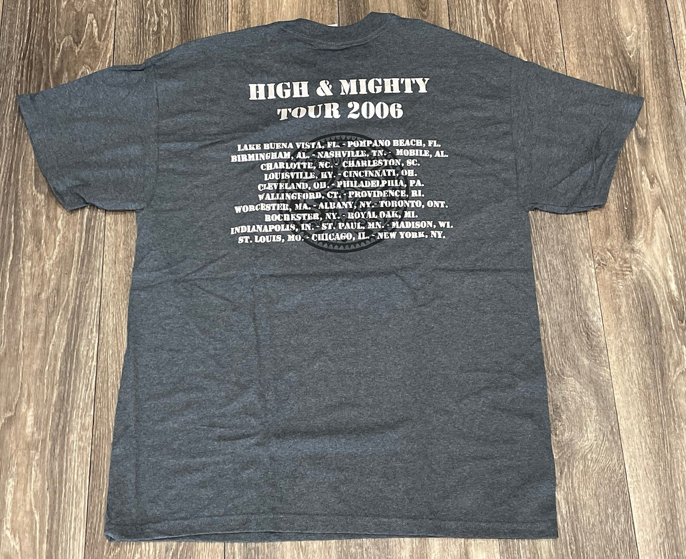 Gov't Mule High & Mighty 2006 Official Tour T-shirt - NEW, UNWORN, Sz Large gallery