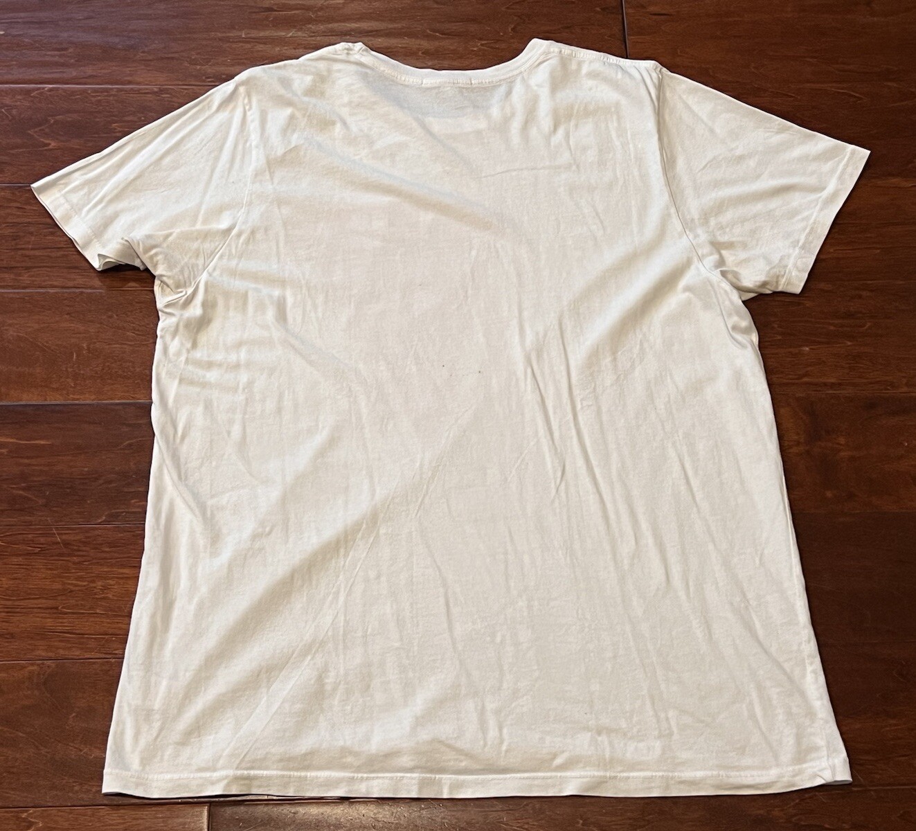 Junk Food White Mens XL Pepperoni Pizza Slice Thumbs Up Graphic Picture T Shirt gallery