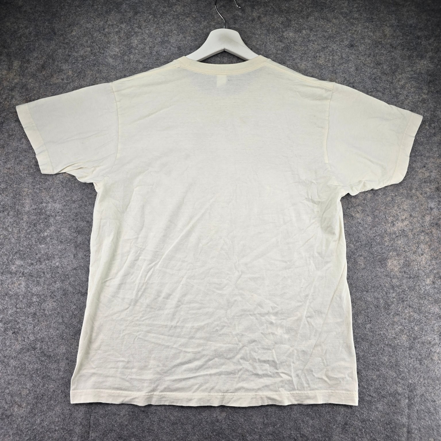 ZZ Top Deguello 2022 Tour Men's Cream L Ring-Spun Cotton T-Shirt Tultex 202 gallery
