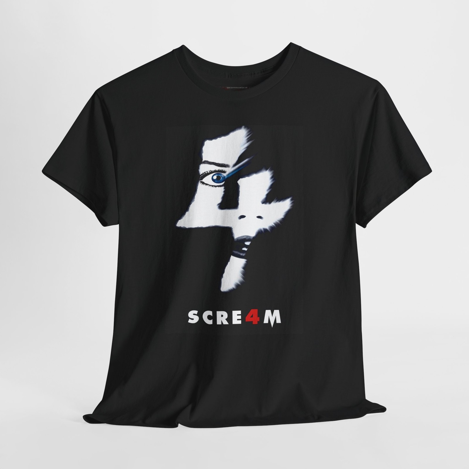 Scream 4 2011 Retro Movie Poster Horror Unisex Graphic T-Shirt