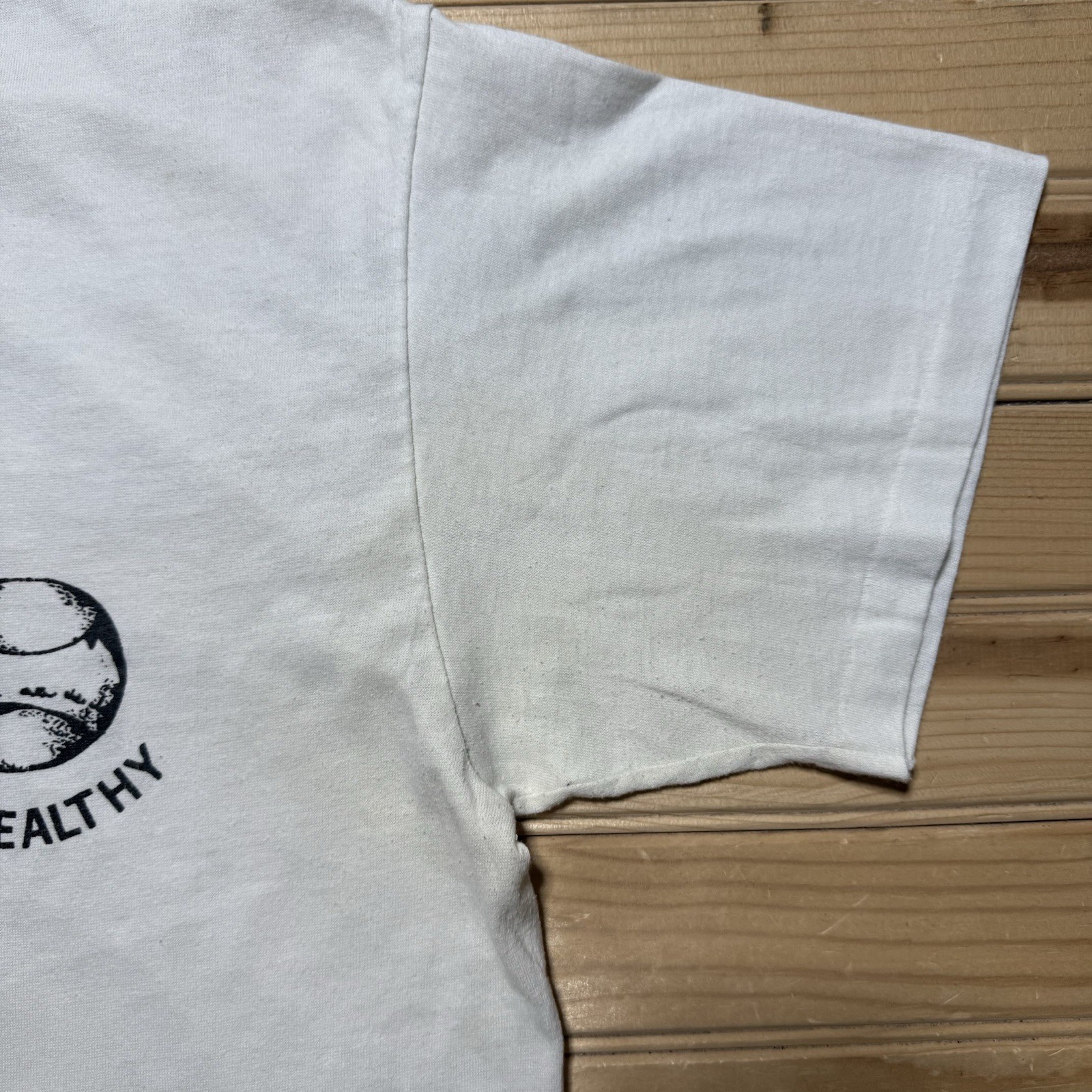 Vintage 80s 90s Mt. Healthy Tennis T-Shirt Mens Size XL Graphic Sports Tee White gallery