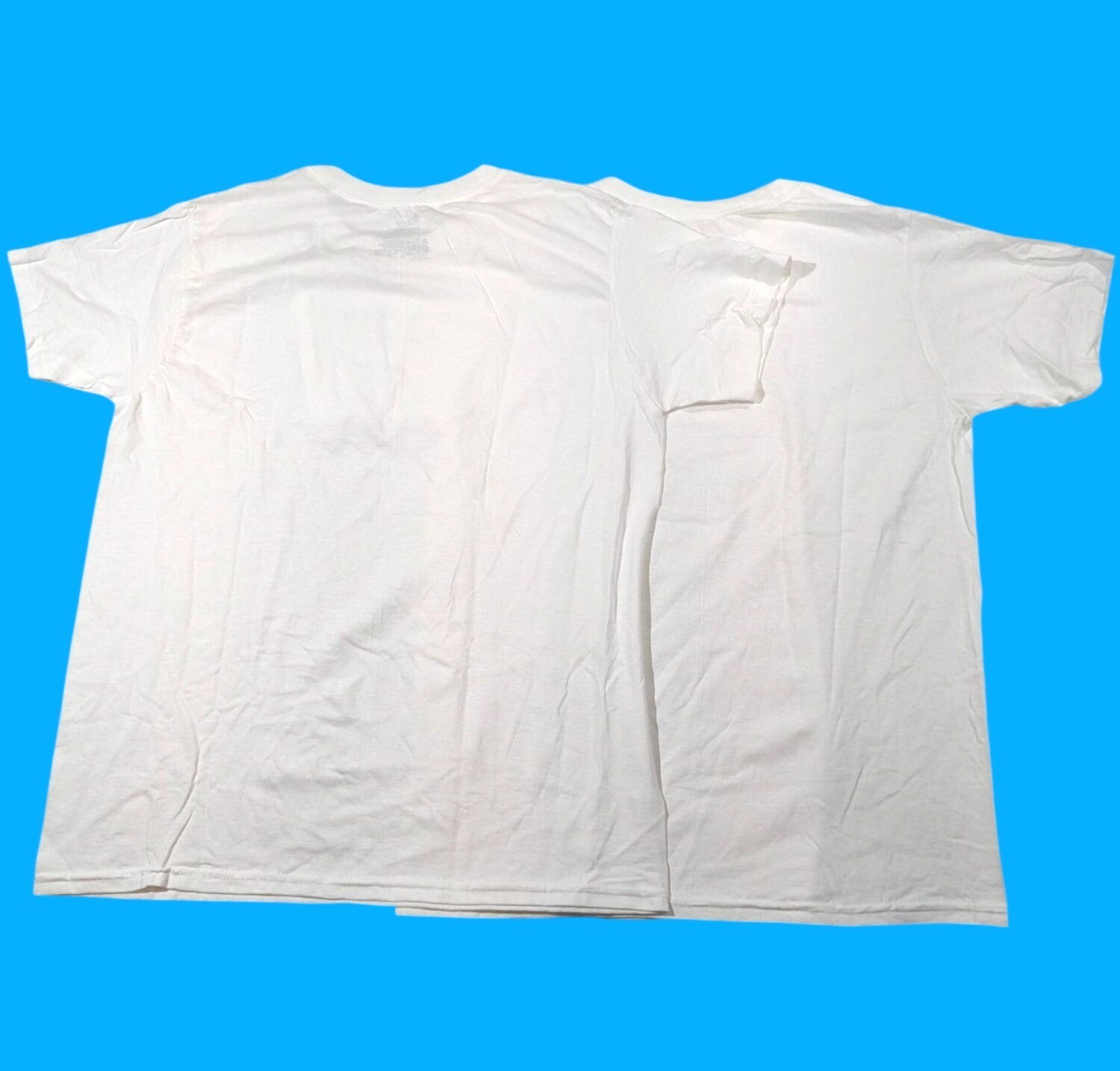 Hanes ComfortSoft Mens White Crewneck T-Shirts XL 100% Cotton Set Of 2 NWOT gallery