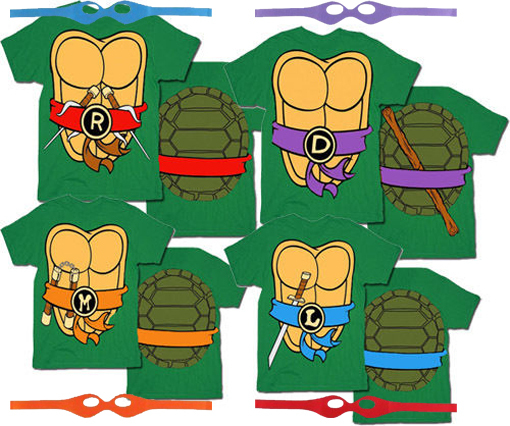 TMNT Teenage Mutant Ninja Turtles Costume T-Shirt Tee gallery