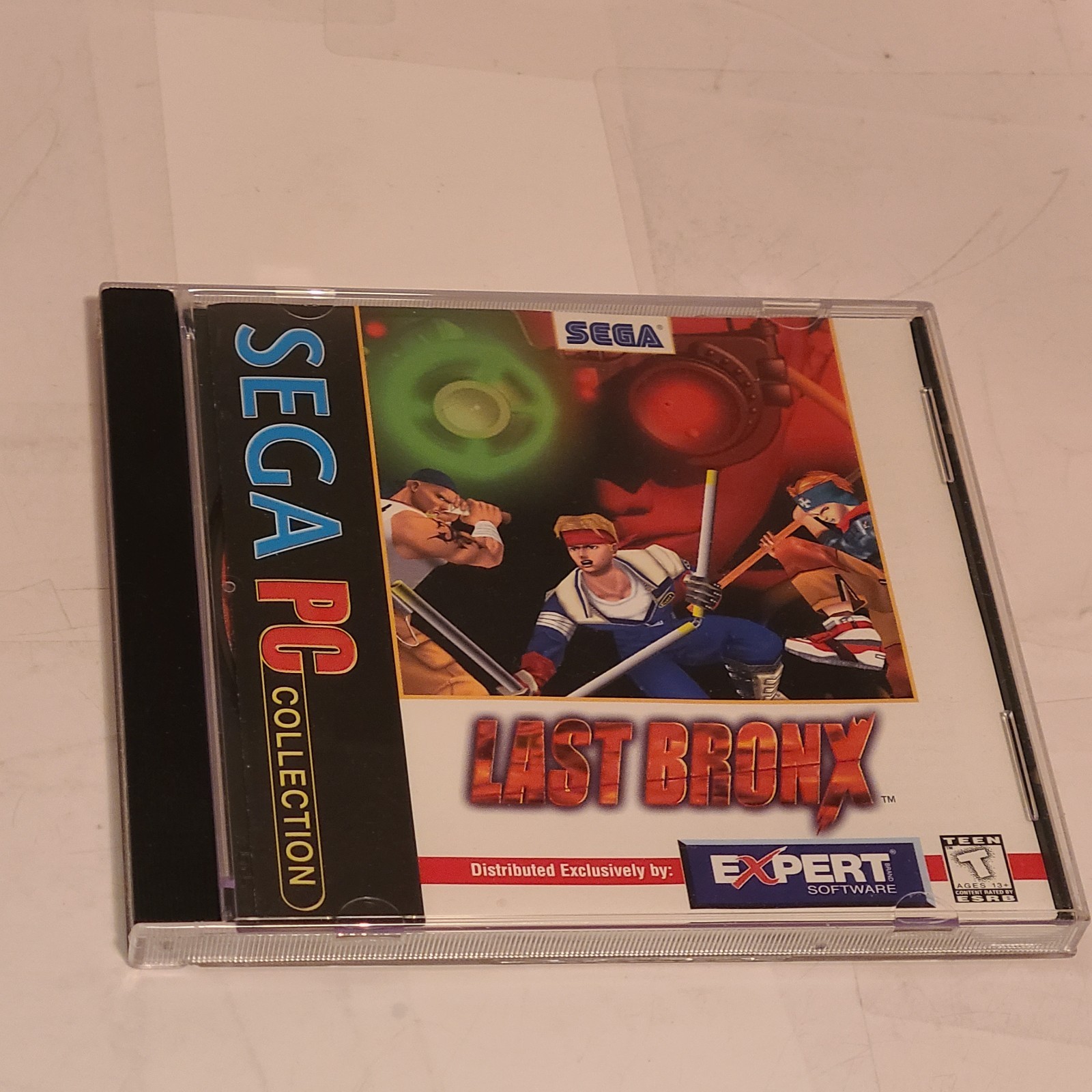 Last Bronx Jewel Case (PC, 1998 Very Good Sega PC Collection