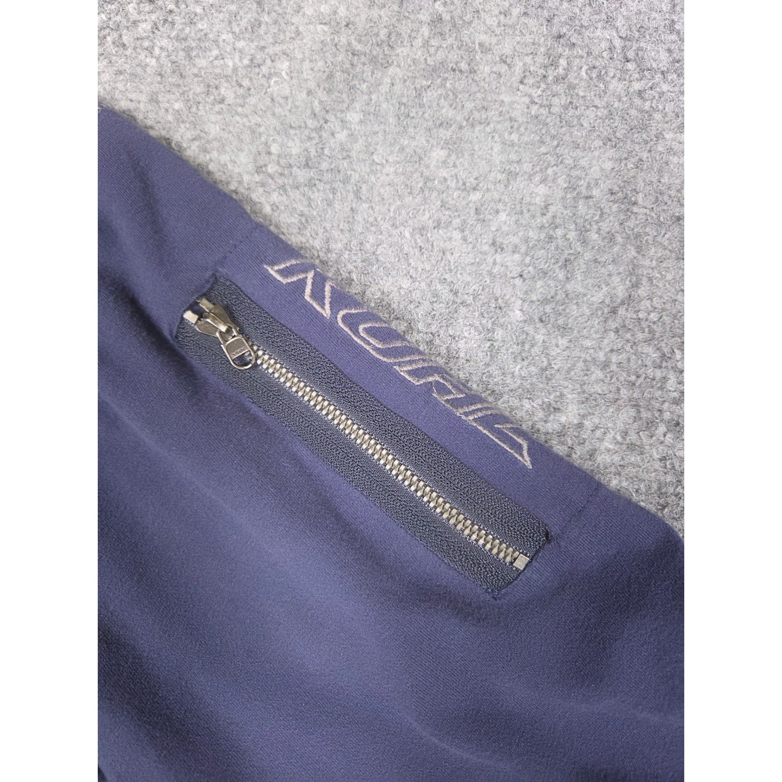 Kuhl Wildfibre Shirt Mens Medium Blue Long Sleeve Organic Cotton Zipper Pocket gallery