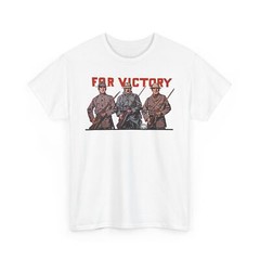 WW1 Postcard-Inspired ‘For Victory’ T-Shirt Soldiers Militaria Graphic T Shirt