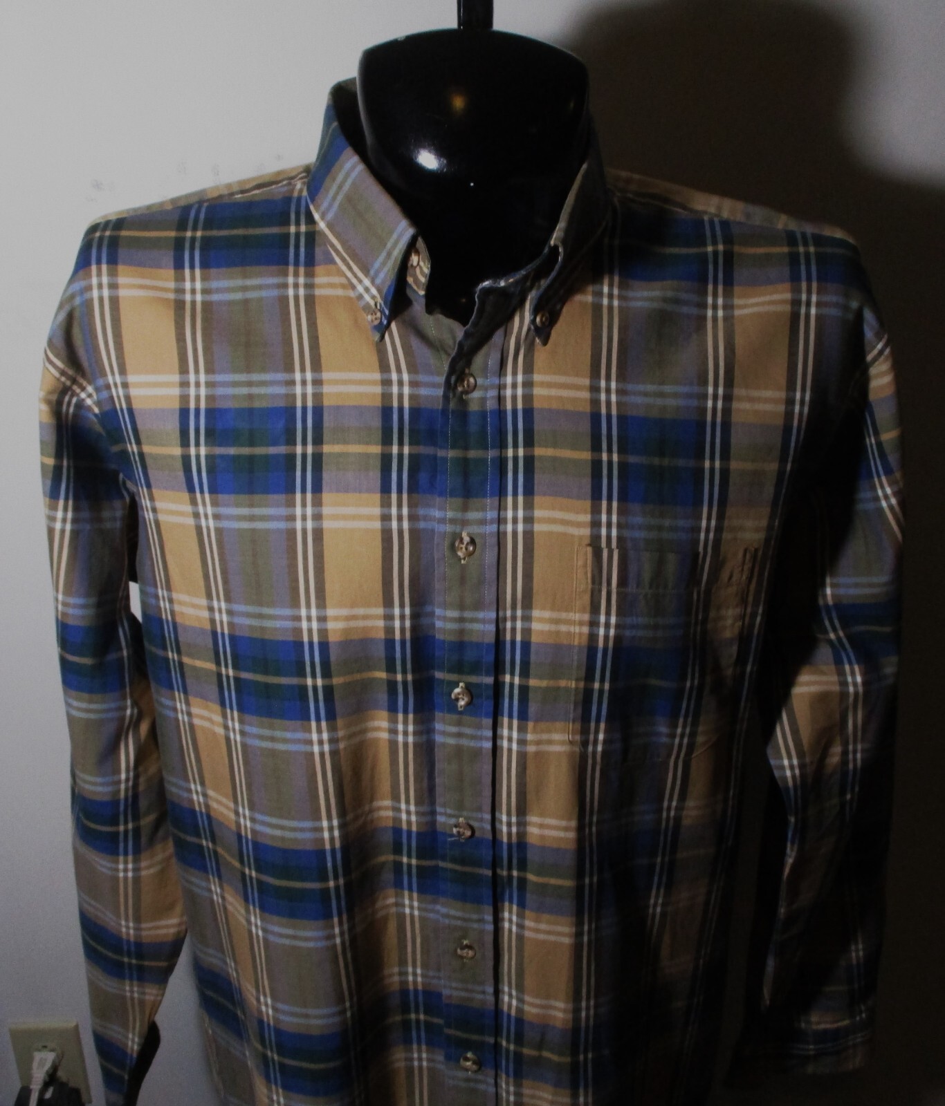BROOKS BROTHERS Brown Long Sleeve Shirt Men's Size XL gallery