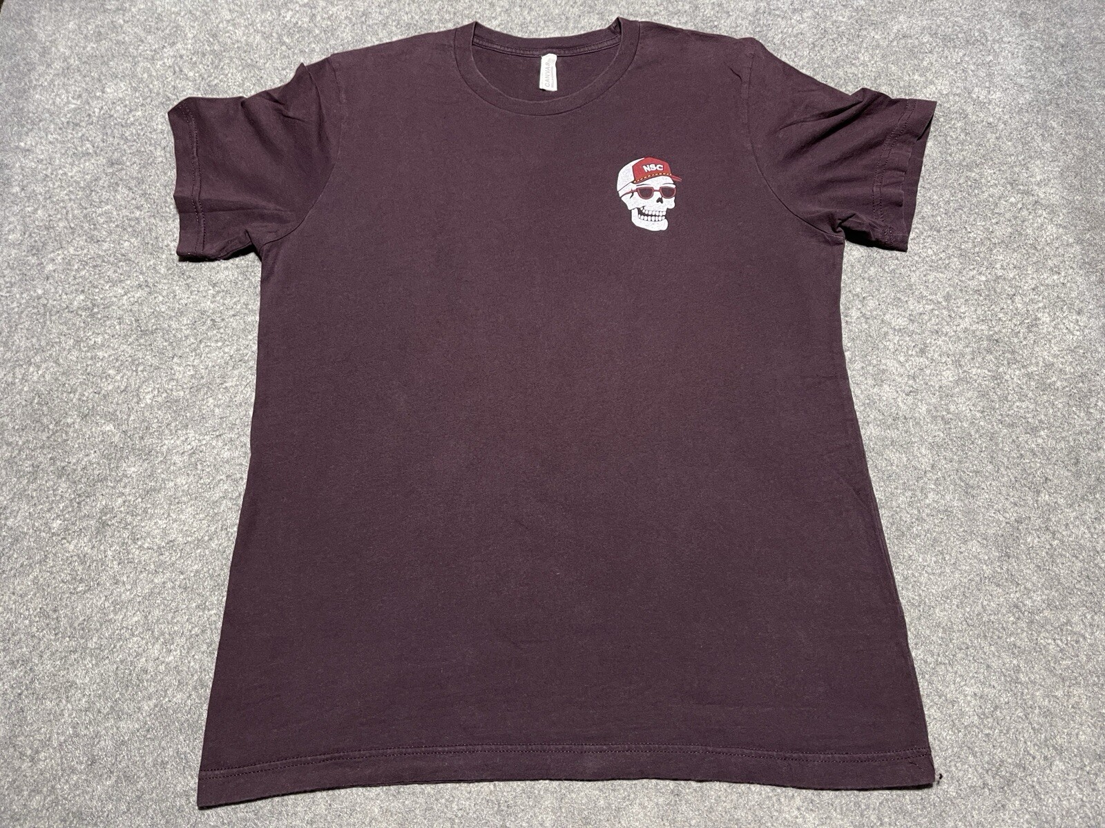 NSC National Shooting Complex til the day I die Burgundy Red Shirt Large Texas