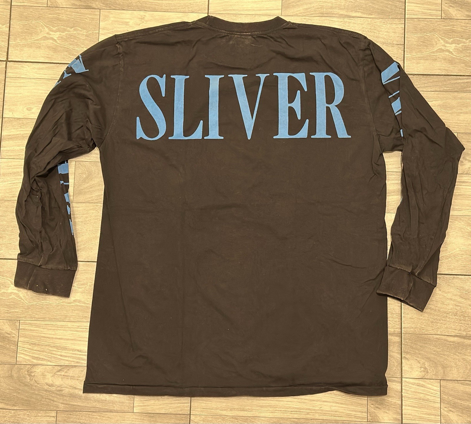 NIRVANA vintage 1992 SLIVER long sleeve shirt IN UTERO gallery