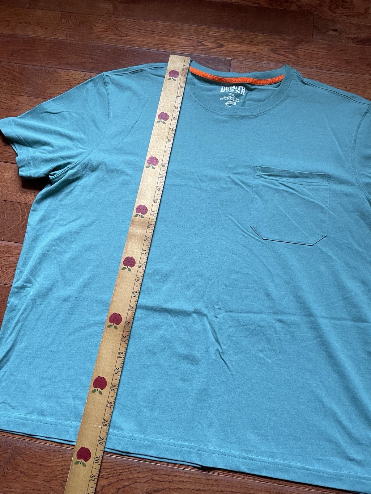 Duluth Trading 40Grit T Shirt Untucked Length Pocket Men’s XXL Standard Fit 2XL gallery