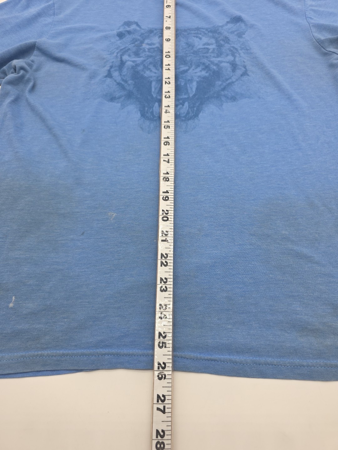 Reebok T-Shirt Men Medium Blue Logo Cotton Polyester Tee.#40832 gallery
