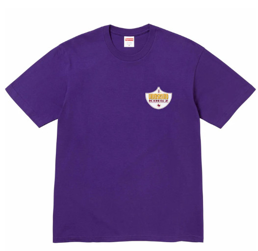 Supreme UGK Super Tight Tee Purple SS24 New In Hand Size Large Box Logo Pimp C gallery