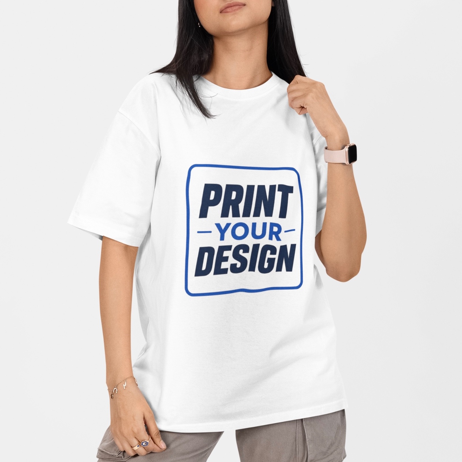 Print Your Design Custom T Shirt Personalized Logo Text Tee Custom Graphic Shirt gallery