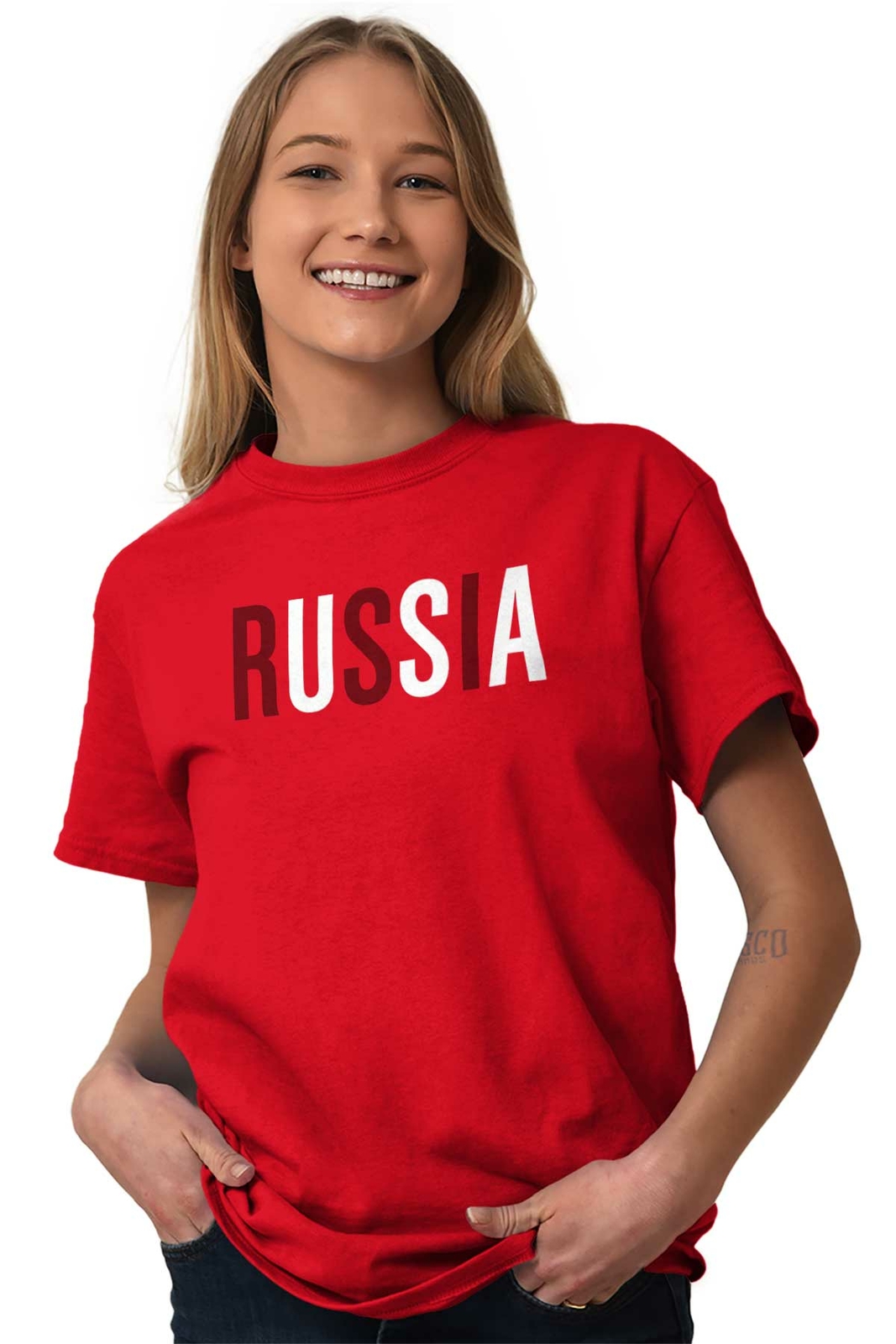 Russia USA Trump Putin Political Ally Humor Womens or Mens Crewneck T Shirt Tee gallery