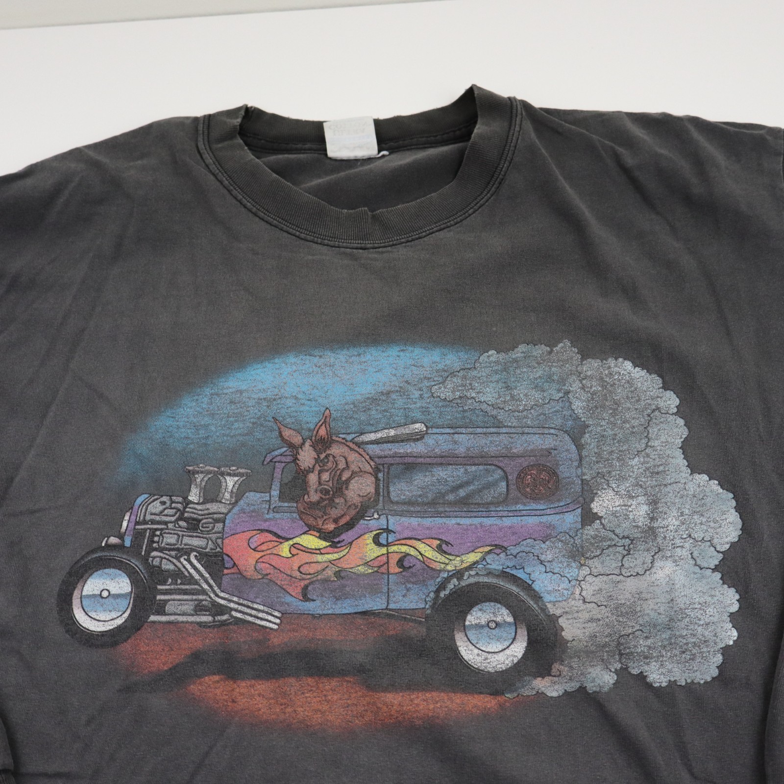 Vintage 90s Gov’t Mule Band Shirt Mens XL Black Long Sleeve Tee Hot Rod Rock gallery