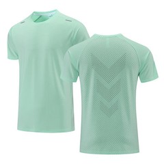 Quick Drying Men’s Running T-shirt Fitness Sports T Shirt Gym Training Tees Brea