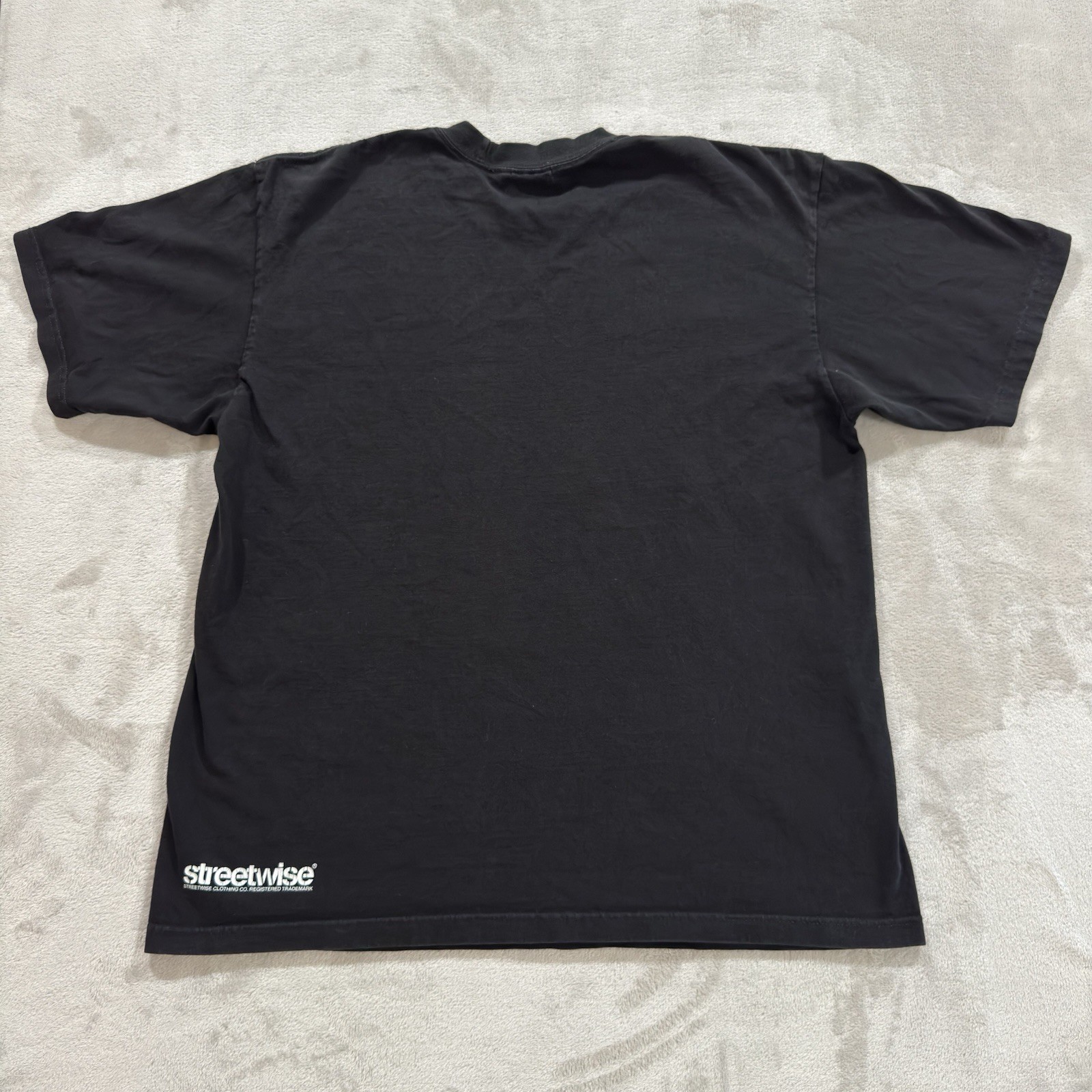 Vintage Y2K Streetwise T-shirt Urban Streetwear By Any Means Necessary Size XL gallery