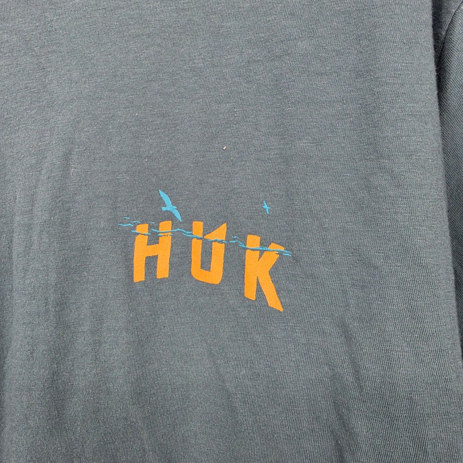 Huk Fishing Graphic T-Shirt Medium Blue Marlin Outdoor Coastal Aesthetic gallery