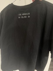 Ye live at sofi shirt black