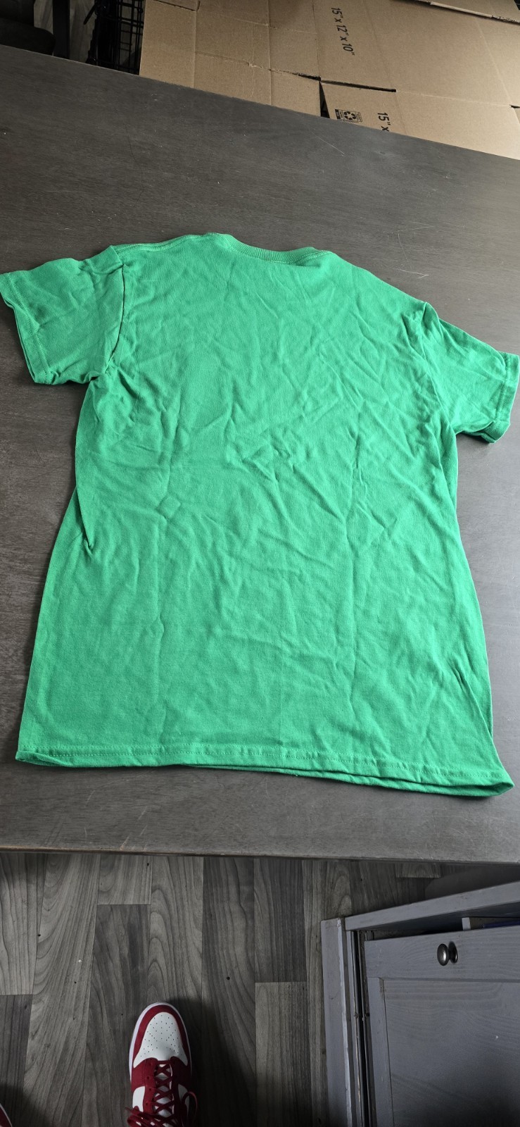 Gildan G500 Unisex Heavy Cotton T-Shirt in Irish Green Size Small gallery