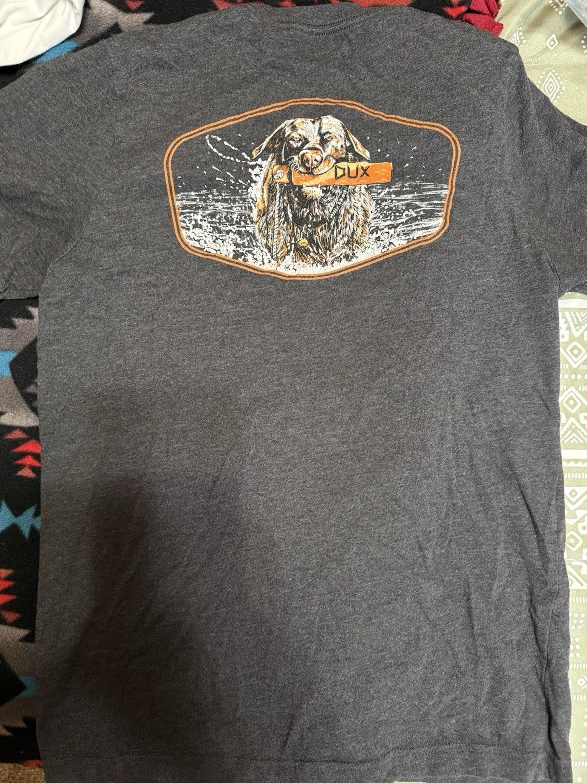 12 DUX Waterfowl Company Men’s Duck Hunting Graphic Tees M Crew Neck Cotton Knit gallery