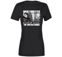Open Your Eyes The Truth Is Visible They Live Roddy Piper Fan T Shirt