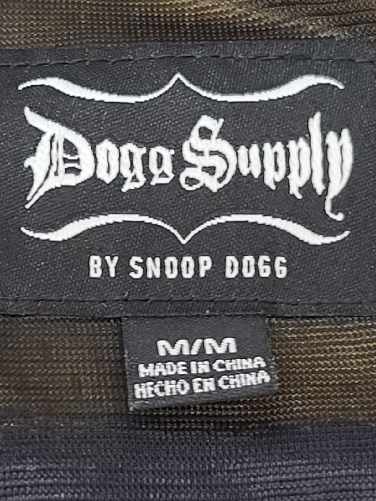 Snoop Dogg Dogg Supply Hockey Jersey Mens Medium Purple Yellow Streetwear Hiphop gallery