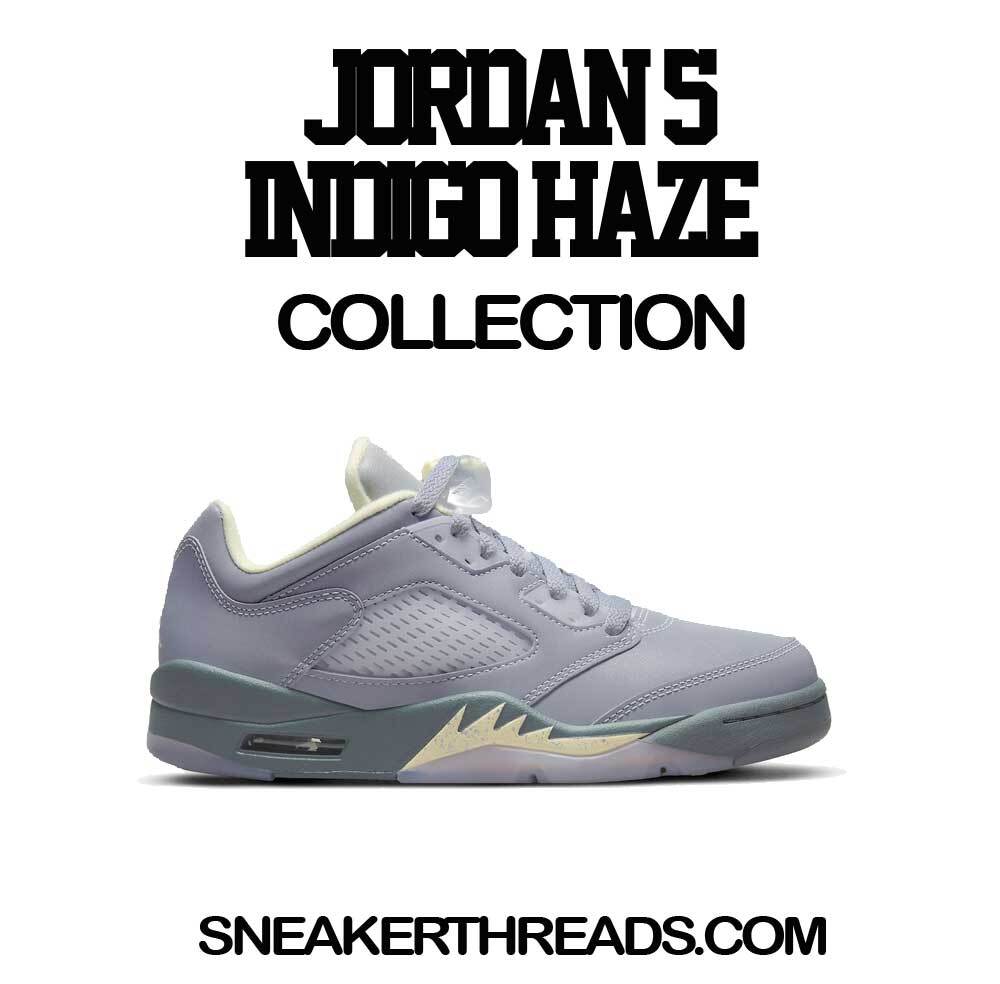 Shirt To Match Jordan 5 insigo Haze Sneakers - ST Palms Tee gallery
