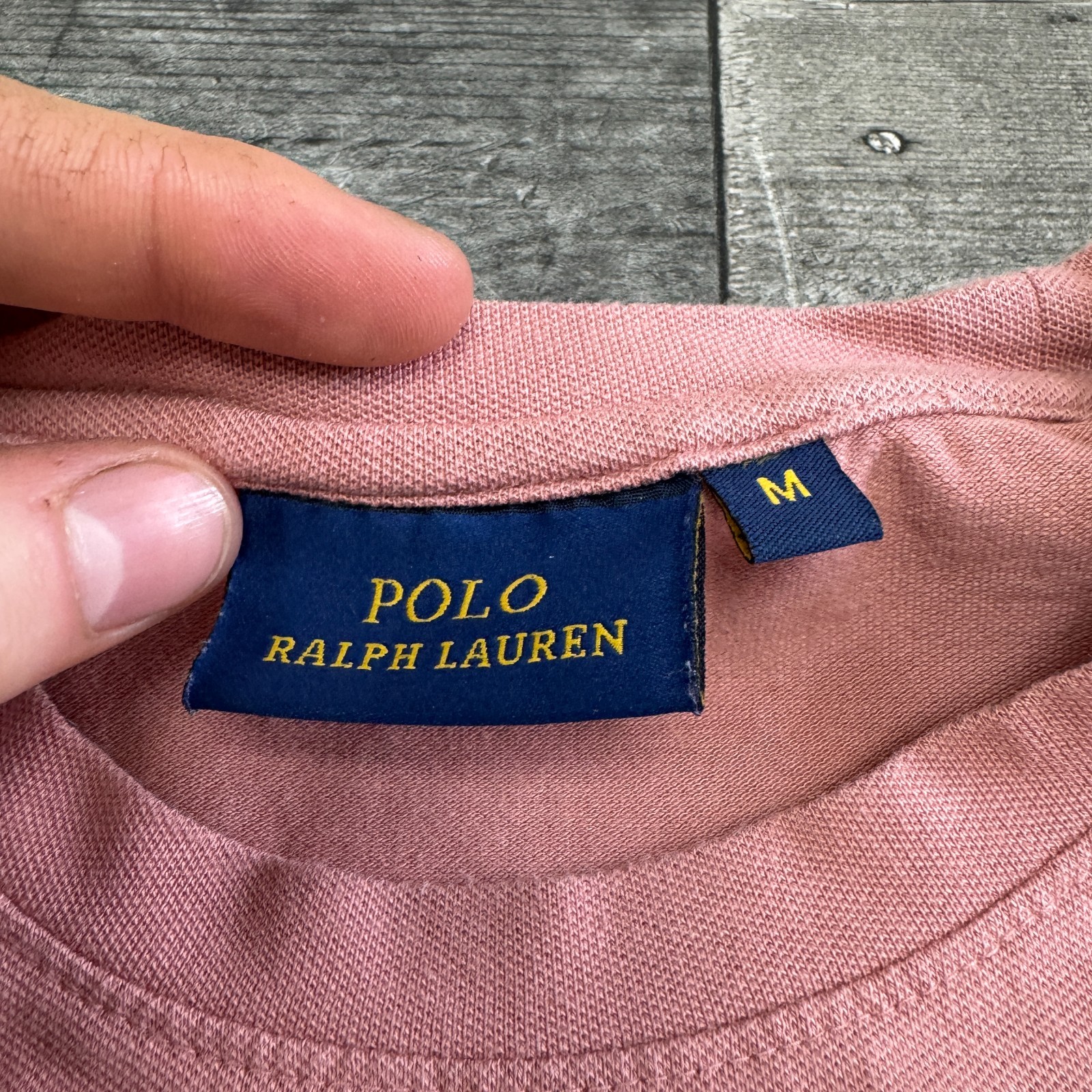 Polo Ralph Lauren T Shirt Colour Block Multicoloured Size Medium gallery