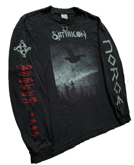1996 Satyricon – Nemesis Divina Vintage Long Sleeves Shirt Reprint