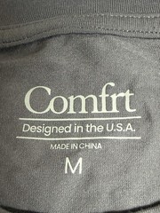 Comfrt Cloud Tee Unisex Size Medium Color Steel Style KJHU10 New In Bag