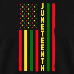 Juneteenth African American Pride Flag Men’s T-Shirt