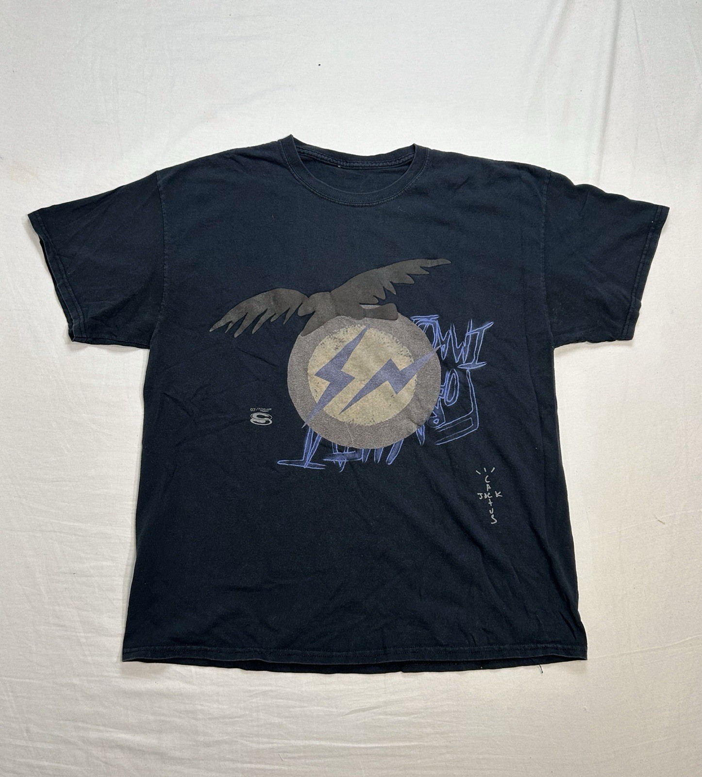 Cactus Jack Travis Scott Y2K Designer Skater Rap Tee XL Fragment RARE Band Tee gallery