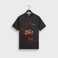 Kith x Marvel vs. Capcom RYU NEEDLE POINT Vintage Tee Black Size Medium (New)