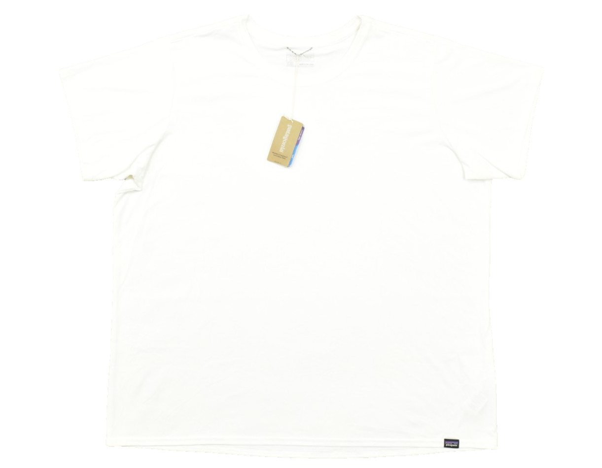 Patagonia Men's Capilene Cool Daily Shirt Short Sleeve Solid White Size XXL NEW gallery