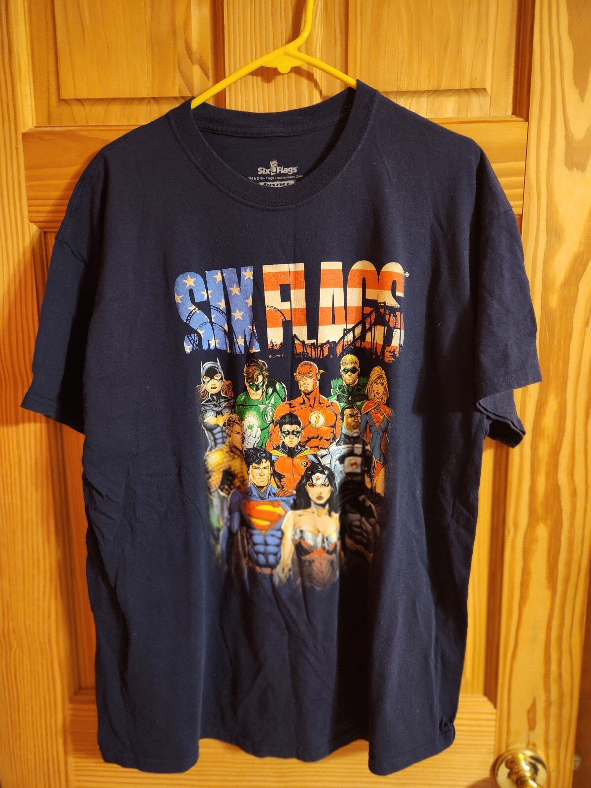 Justice League T-shirt Batman Superman Aquaman Wonder Woman XL