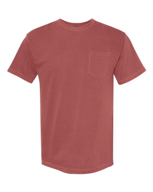 Comfort Colors Unisex Garment-Dyed Heavyweight Pocket T-Shirt - 6030 gallery