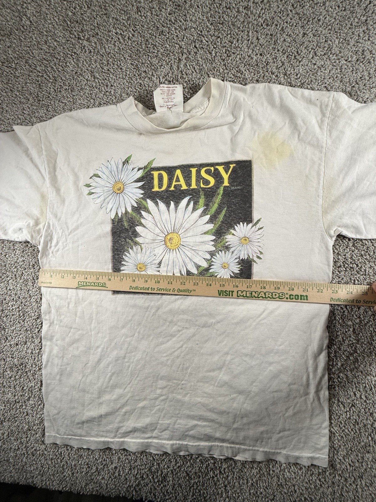 Vintage Daisy Collection Flower Nature T Shirt XL Made USA Streetwear gallery