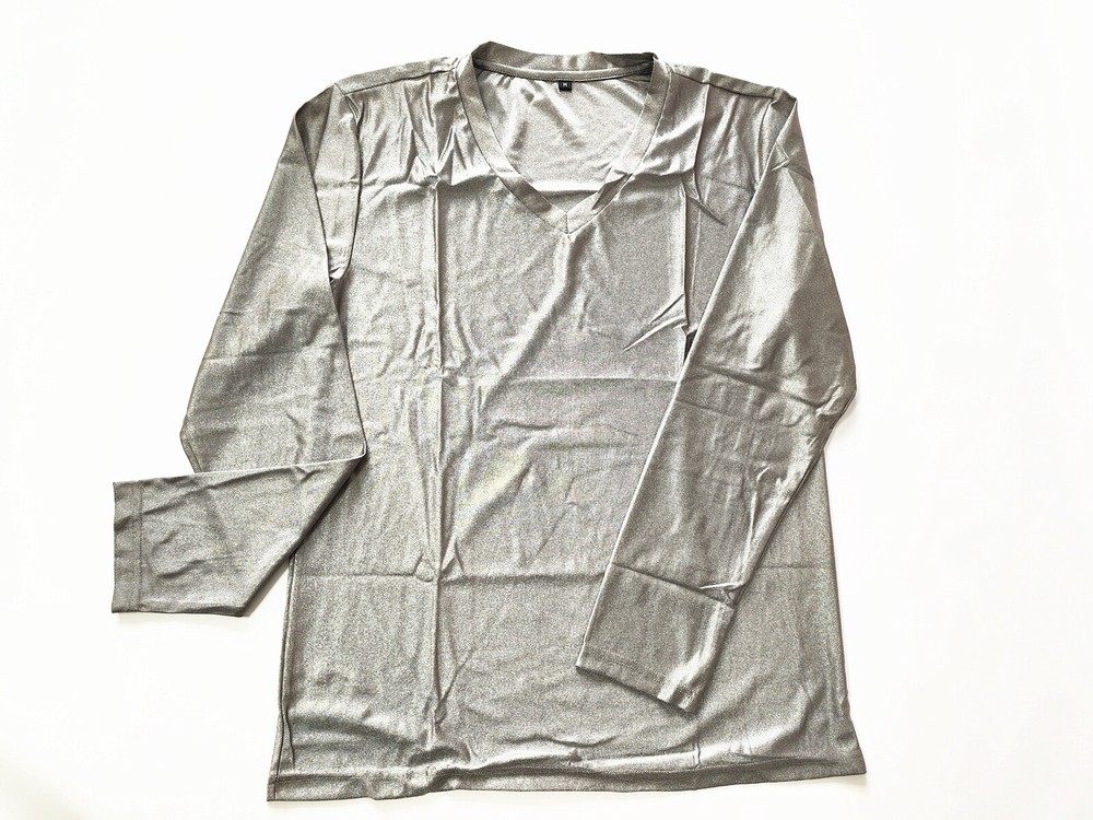 EMF EMI Shielding Anti-Radiation 100% Pure Silver Fiber Clothes-Long Sleeve Tops