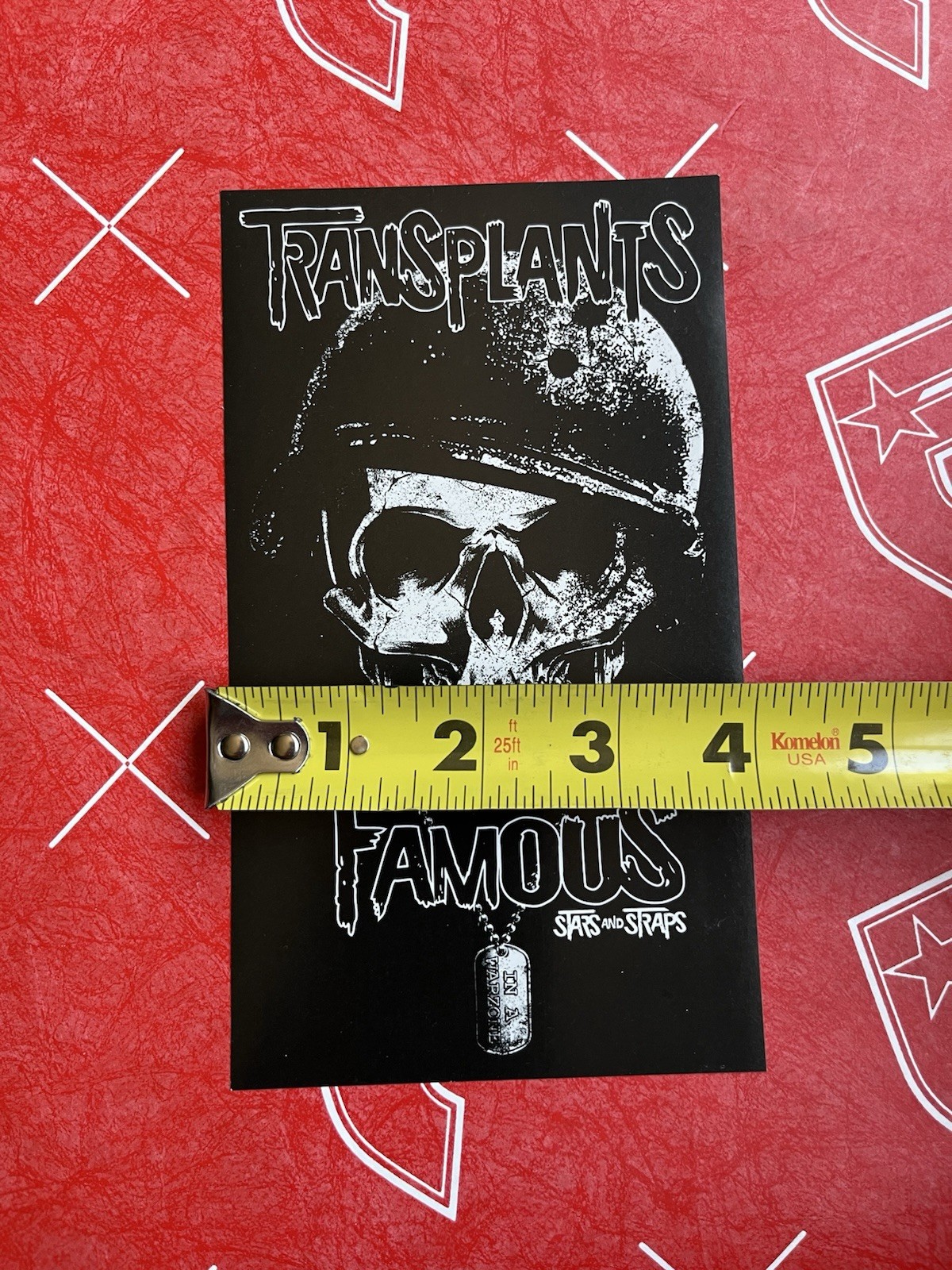 Transplants Famous Stars & Straps Stickers And Lanyard Set Travis Barker gallery