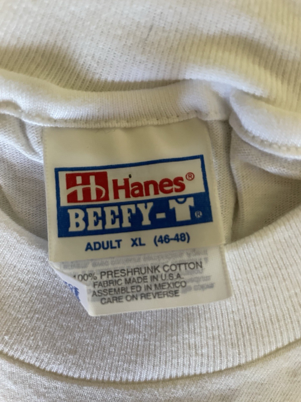 1997 Vintage-Hanes Chuck Berry Graphic Tee Men’s White XL Cotton gallery