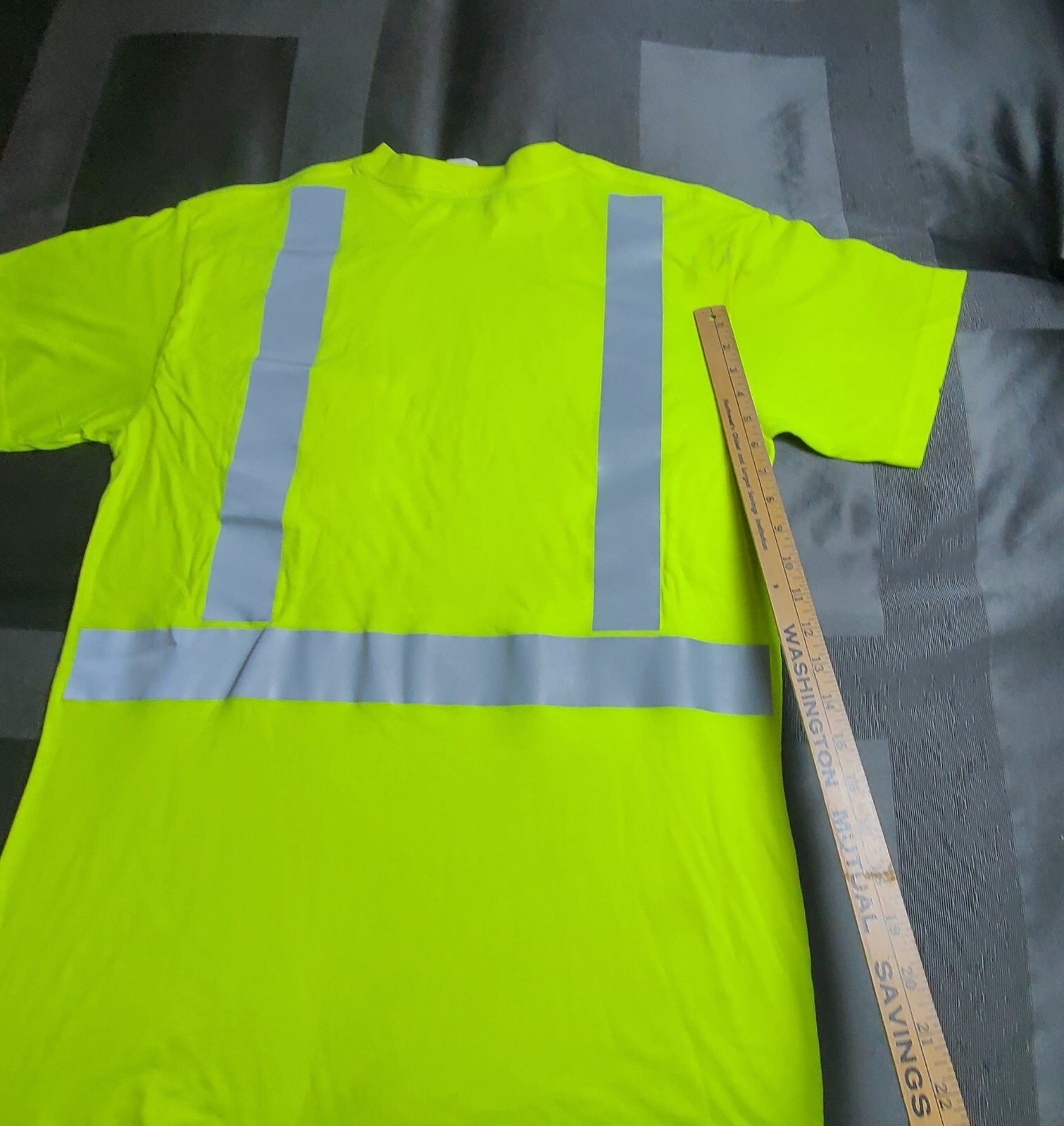 Industrial Grade Large-Tall Yellow High Vis T Shirt. Type R Class 2 gallery