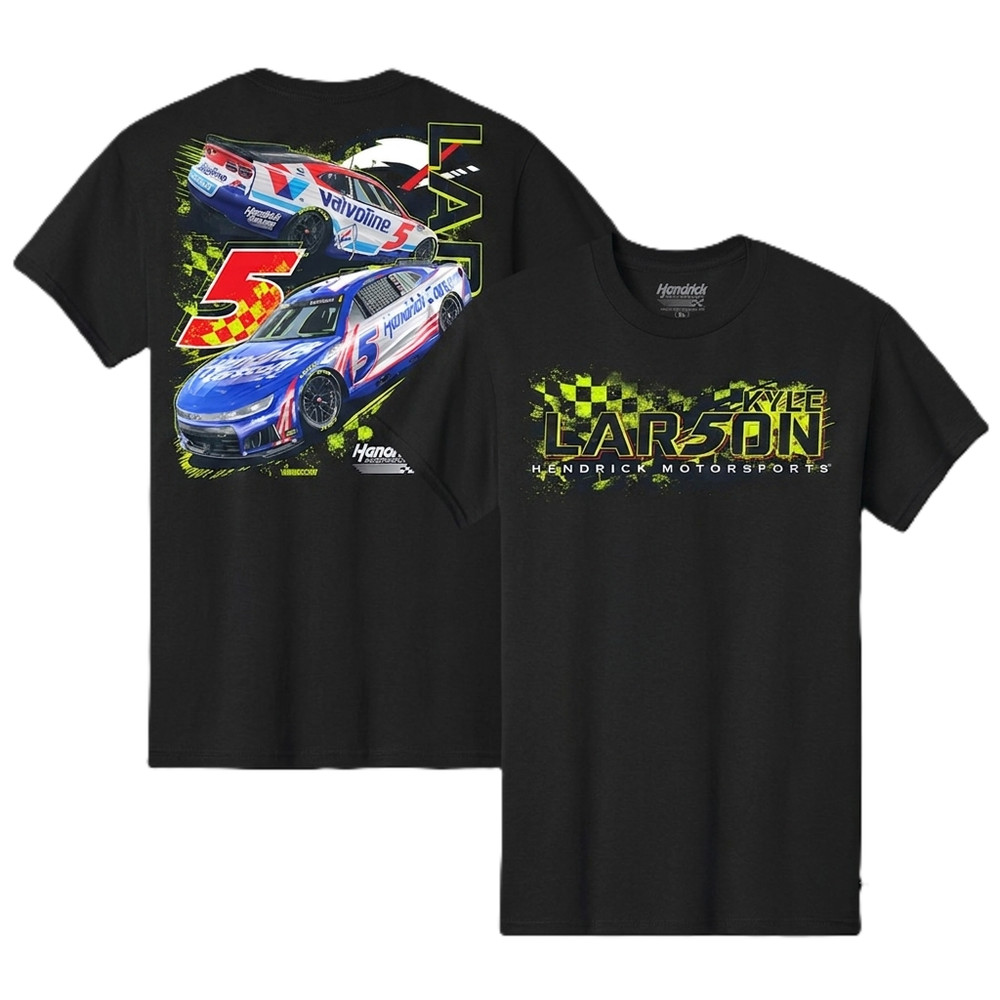 Kyle Larson #5 Classic Racing T Shirt Fan Graphic Tee