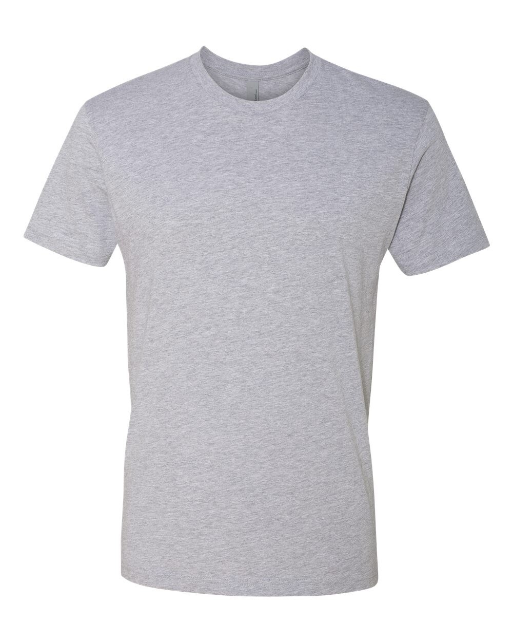 Next Level Apparel 3600 Unisex Short Sleeve Crew Neck T-Shirt Heather Grey