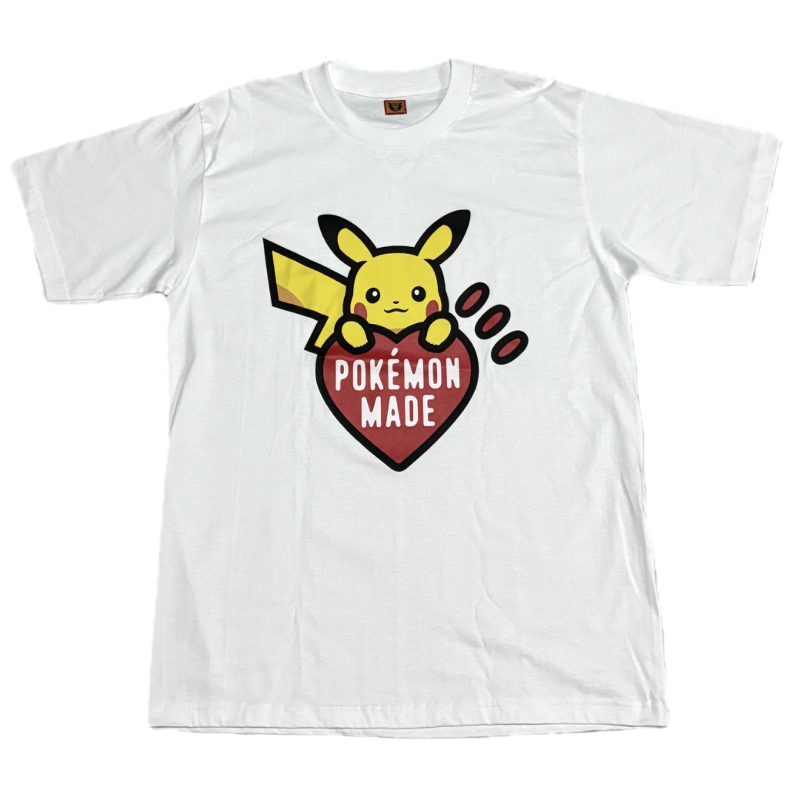 HUMAN MADE Pokemon RED GRAPHIC Harajuku Pikachu Cartoon Medium T-Shirt REPRINT gallery